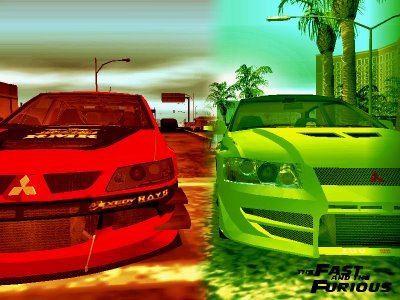 Mitsubishi Evo FnF 